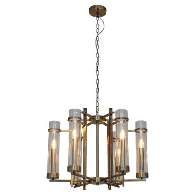 Italux Aspen lampa wisząca 6x40 W brąz antyczny PND-31186-6A-ABR