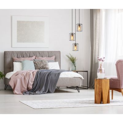 Italux Kalula lampa wisząca 3x40 W czarna PND-78901-3A-BK+AMB