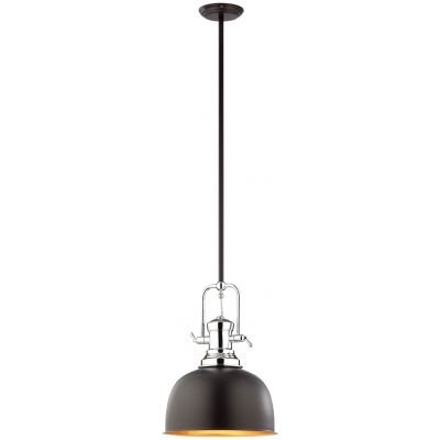 Italux Laredo lampa wisząca 1x60 W czarna MA04431CB-001