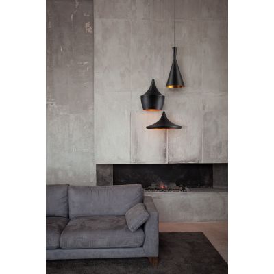 Italux Pedro lampa wisząca 3x60 W czarna MDM2436/3B