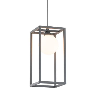 Italux Daisy lampa wisząca 1x4 W szary/popielaty MD-BR4367-D1 GR