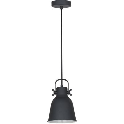 Italux Lavare lampa wisząca 1x40 W czarna MD-HN82608-1-BK+WH
