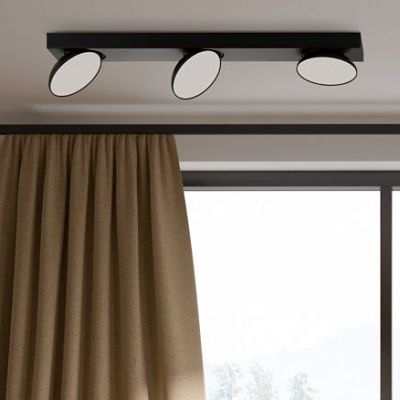 Italux Castelio lampa podsufitowa 3x5 W czarna SPL-31976-3B-BK