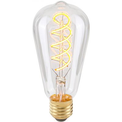Italux Spiral Clear żarówka LED 1x4 W 2200 K E27 801501 ST64