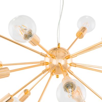 Italux Theo lampa wisząca 18x40 W złota AD20000-18