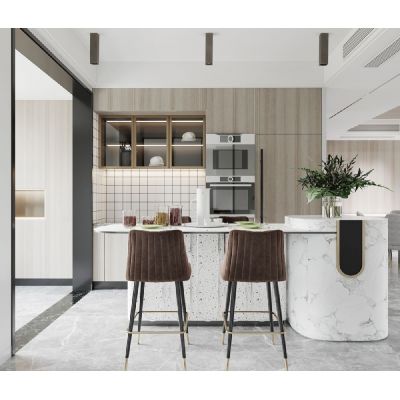 Italux Ander lampa podsufitowa 1x10 W brązowa CLN-28394-L-BRO