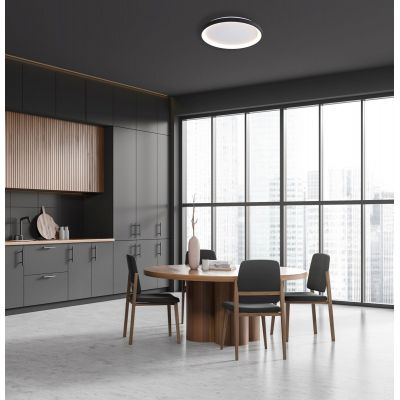 Italux Raden plafon 1x50 W czarny CLN-3151-M-BK