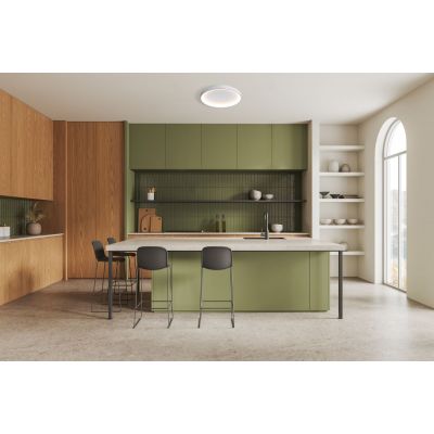 Italux Raden plafon 1x40 W biały CLN-3151-S-WH