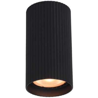 Italux Rilok lampa podsufitowa 1x10 W czarna CLN-83920-S-BK