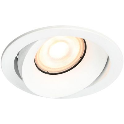 Italux Oker lampa podsufitowa 1x10 W biała DL-26260-GU10-WH