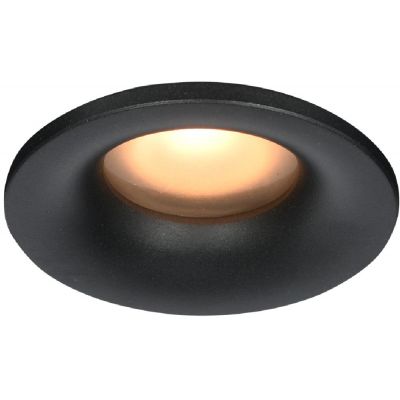 Italux Barto lampa do zabudowy 1x10 W czarna DL-60327-IP44-BK