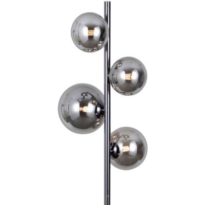 Italux Canello lampa stojąca 4x20 W czarna FL-406007-4-BCR