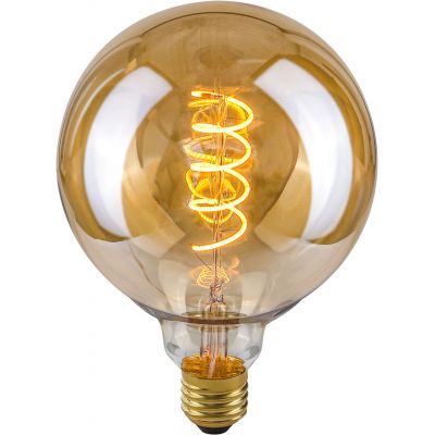 Italux Spiral Amber żarówka LED 1x4 W 2200 K E27 LDS-G125-SA G125