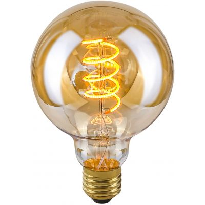 Italux Spiral Amber żarówka LED 1x4 W 2200 K E27 LDS-G95-SA G95