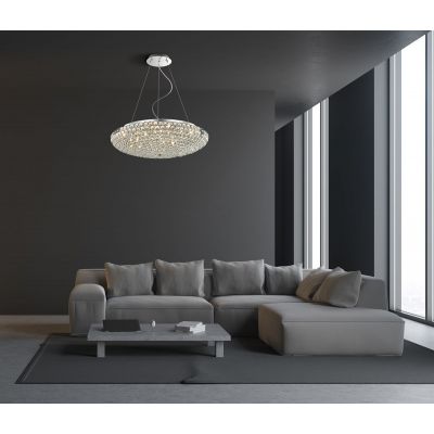 Italux Santo lampa wisząca 12x40 W chrom MA04995CA-012