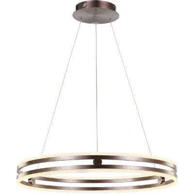 Italux Lonia lampa wisząca 1x80 W brązowa MD17016002-1B COFFE