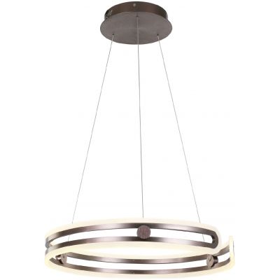 Italux Kiara lampa wisząca 1x80 W brązowa MD17016002-1E COFFE
