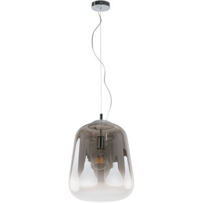 Italux Lanila lampa wisząca 1x60 W przydymiona MD-1712-4