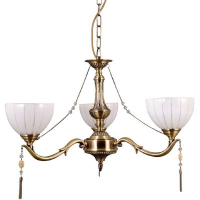 Italux Baxio lampa wisząca 3x60 W złota MD38445-3