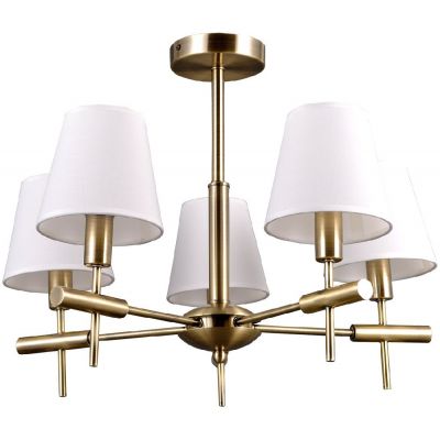 Italux Balter lampa podsufitowa 5x40 W złota MD38482-5