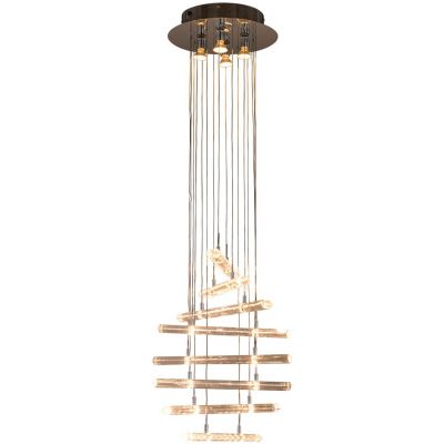 Italux Spyro lampa wisząca 60 W chrom-kryształ MD8103-20A3
