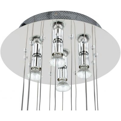 Italux Spyro lampa wisząca 60 W chrom-kryształ MD8103-20A3
