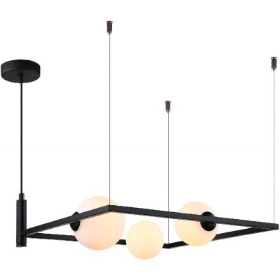 Italux Gareth lampa wisząca 3x25 W czarna MDM-3975/3 BK