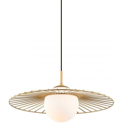 Italux Sally lampa wisząca 1x40 W złota MDM-4003/1GD