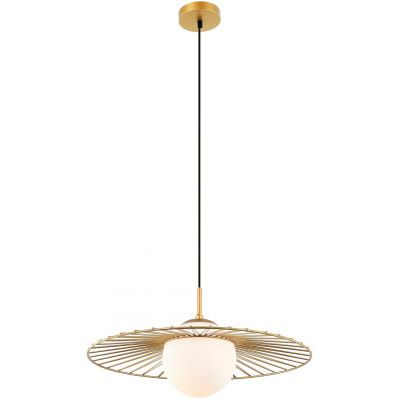 Italux Sally lampa wisząca 1x40 W złota MDM-4003/1GD