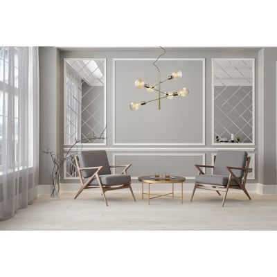 Italux Madalyn lampa wisząca 6x40 W brąz antyczny MDM3582/6 AB