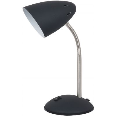 Italux Cosmic lampa biurkowa 1x60 W czarna MT-HN2013-B+S.NICK