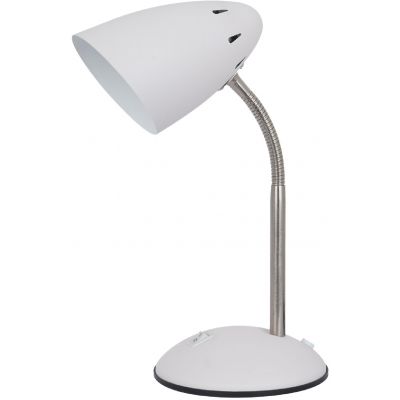 Italux Cosmic lampa biurkowa 1x60 W biała MT-HN2013-WH+S.NICK