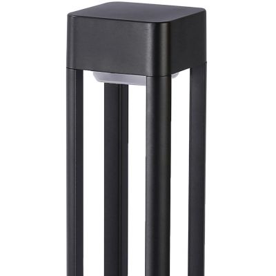 Italux Nutri lampa stojąca zewnętrzna 1x10 W czarna OFL-22982-L-BK