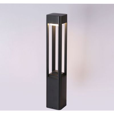 Italux Nutri lampa stojąca zewnętrzna 1x10 W czarna OFL-22982-L-BK