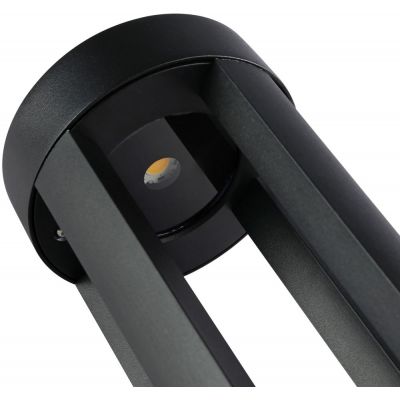 Italux Ratel lampa stojąca zewnętrzna 1x10 W czarna OFL-50757-M-BK