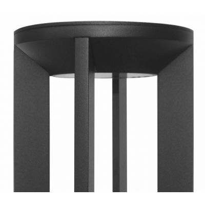 Italux Nomad lampa stojąca zewnętrzna 1x10 W czarna OFL-52052-S-BK