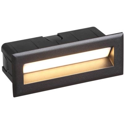 Italux Erba 4K lampa przypodłogowa zewnętrzna 1x5 W czarny piaskowany ONFL-0352-4K