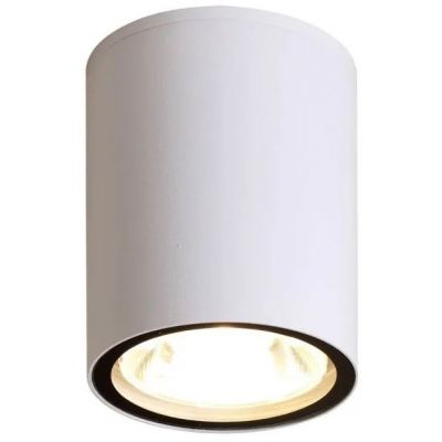 Italux Fano lampa podsufitowa zewnętrzna 1x6 W biały piaskowany OPN-2006-4K