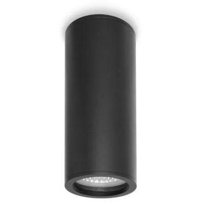 Italux Rima lampa podsufitowa zewnętrzna 1x10 W czarny piaskowany OPN-3021B-3K