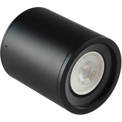 Italux Tormi lampa podsufitowa zewnętrzna 1x35 W czarna OPN-39039-BK