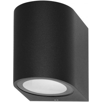 Italux Genta kinkiet zewnętrzny 1x35 W czarny OWL-2197-1R
