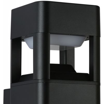 Italux Nutri kinkiet zewnętrzny 1x10 W czarny OWL-22982-BK