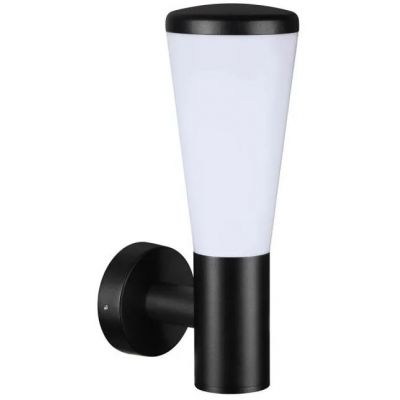 Italux Paralel kinkiet zewnętrzny 1x20 W czarny piaskowany OWL-2613