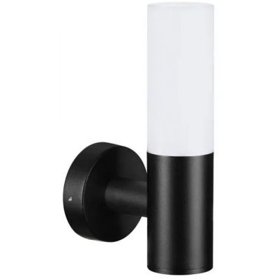 Italux Salo kinkiet zewnętrzny 1x20 W czarny piaskowany OWL-2763