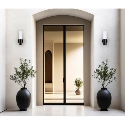 Italux Salo kinkiet zewnętrzny 1x20 W czarny piaskowany OWL-2763