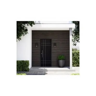 Italux Lenta kinkiet zewnętrzny 1x15 W czarny piaskowany OWL-2805-1-4K