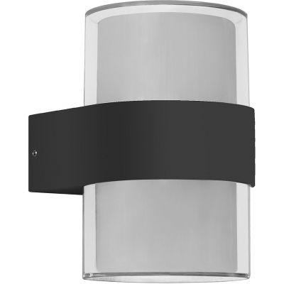 Italux Marti kinkiet zewnętrzny 1x10 W czarny OWL-4625-3K