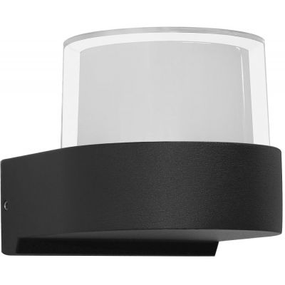 Italux Marti kinkiet zewnętrzny 1x5 W czarny OWL-4626-3K