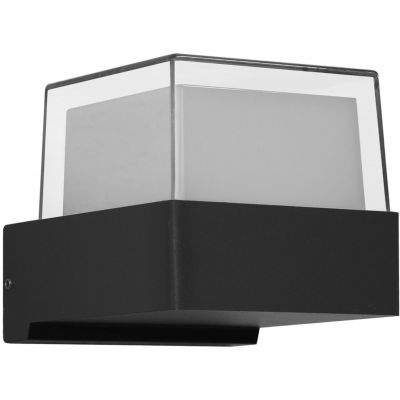 Italux Marti kinkiet zewnętrzny 1x5 W czarny OWL-4642-3K