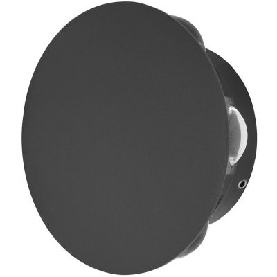 Italux Macba kinkiet zewnętrzny 1x6 W czarny mat OWL-6031-6-4K